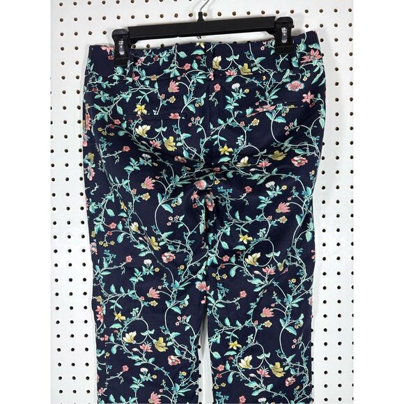 Loft floral Marissa Riviera pants size 0 measures as a 8/10 - Picture 3 of 12